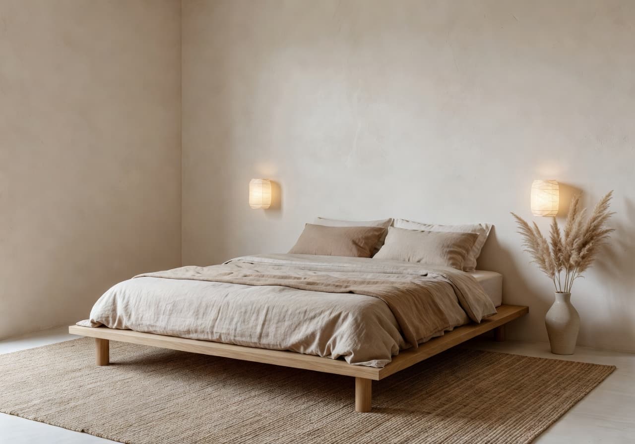 AI bedroom design — Bedroom redesign — after AI redesign with DecorAI